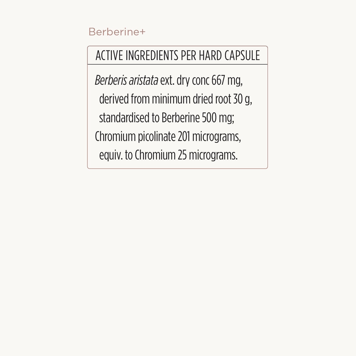 Berberine+ Formula