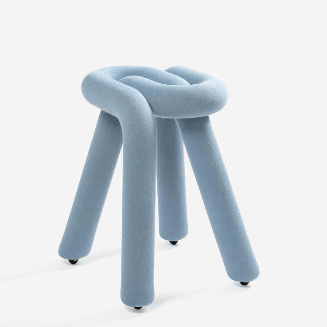 Moustache The Bold Stool | Sky Blue