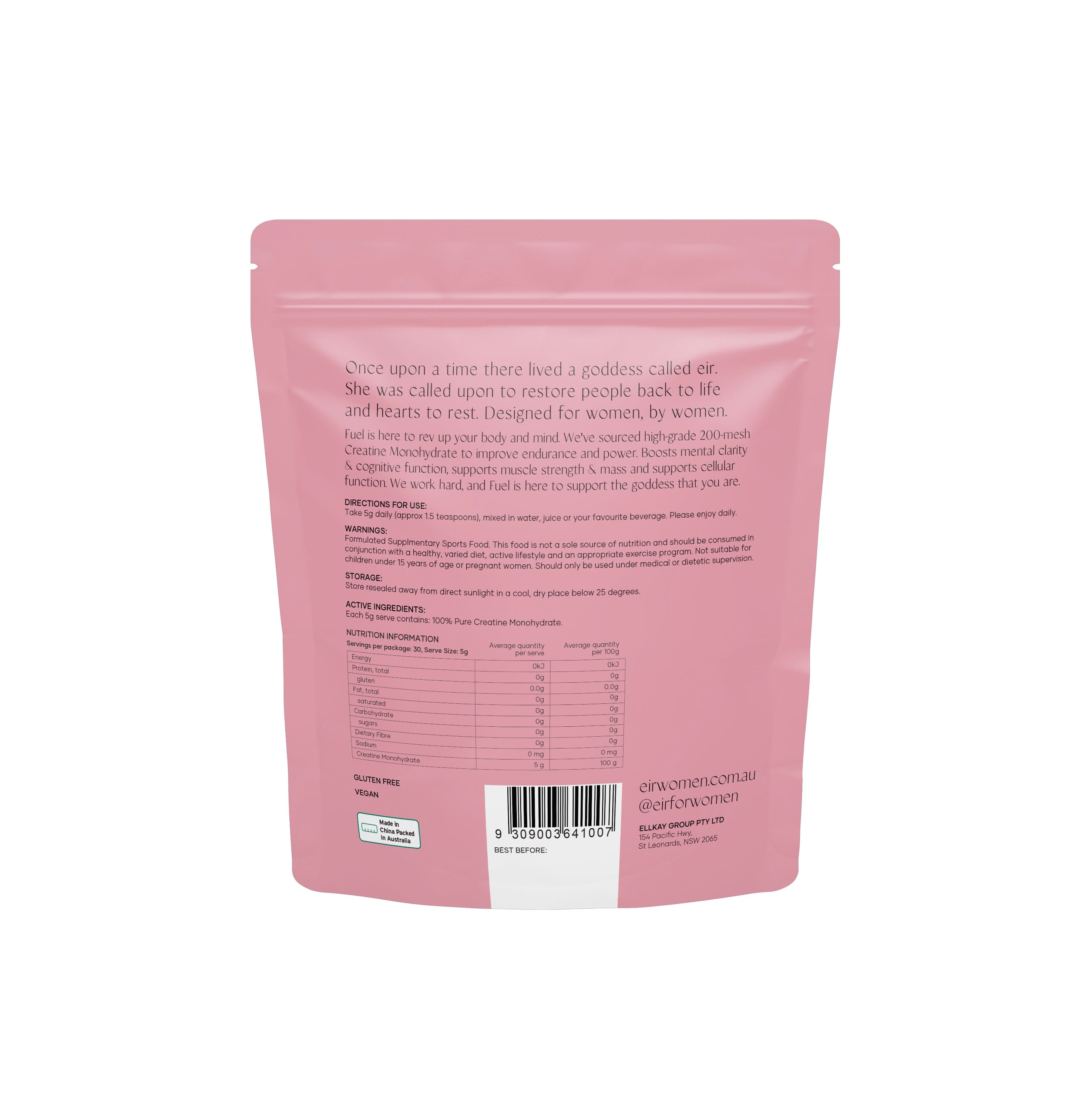 Fuel - 100% Pure Creatine Monohydrate