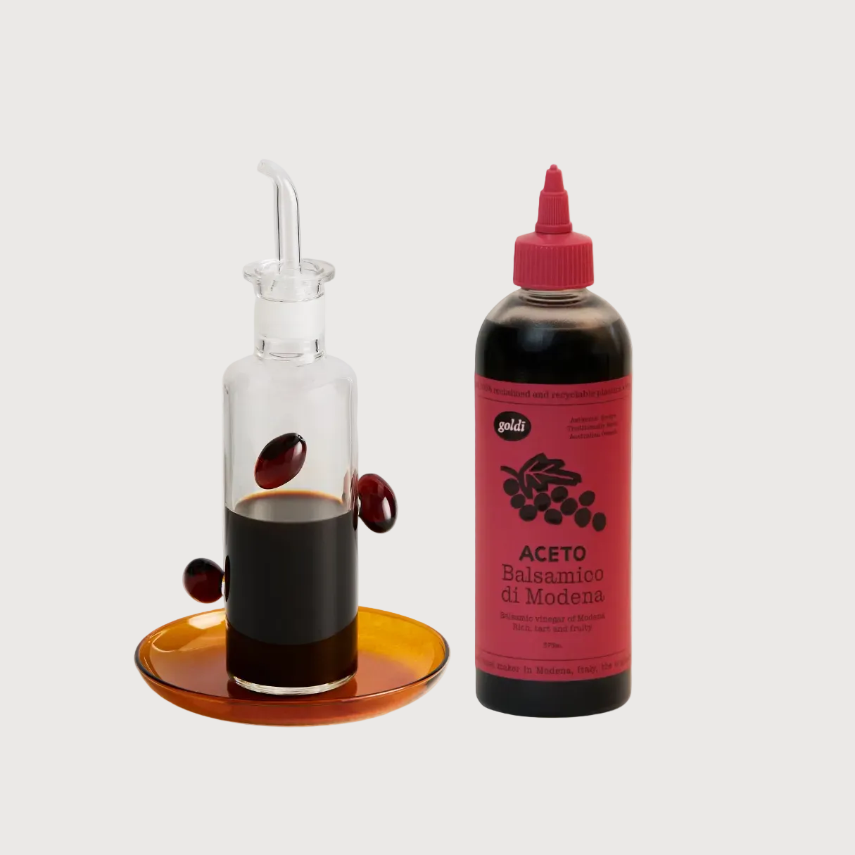 Maison Balzac Goldi Balsamic Vinegar & Bottle Set