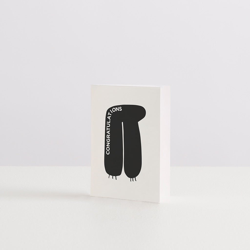 Maison Balzac Congratulations Greeting Card