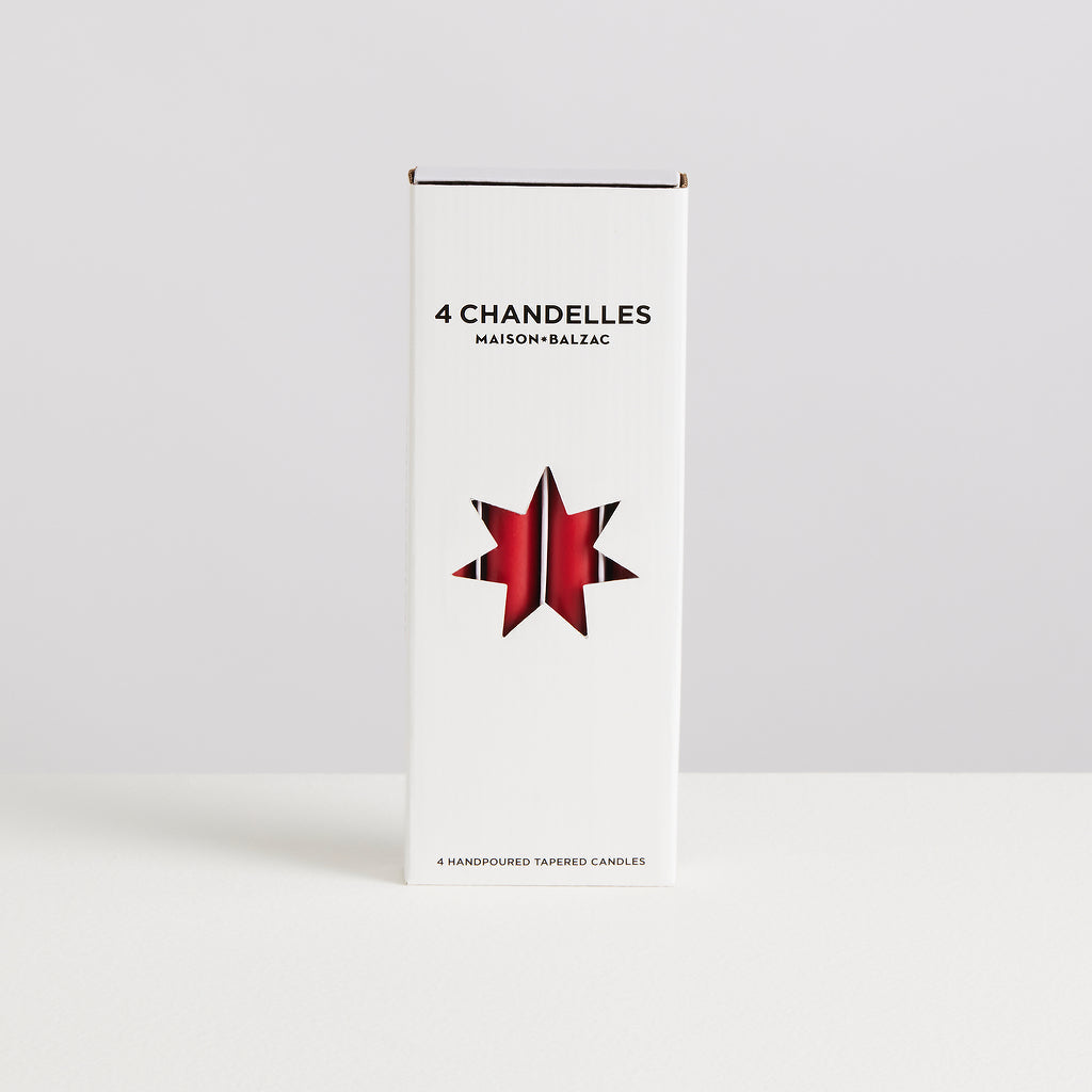 Maison Balzac 4 Chandelles | Red