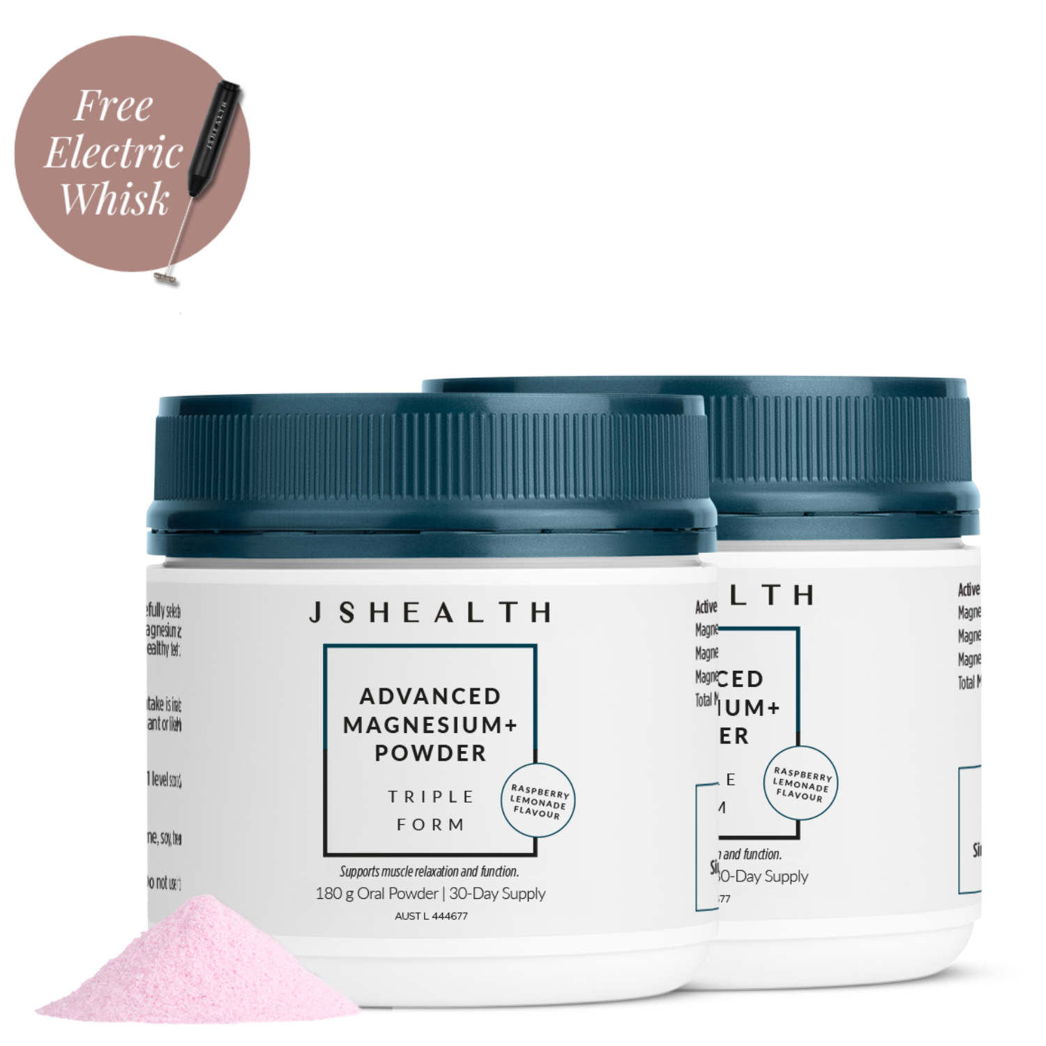 Advanced Magnesium+ Powder - Raspberry Lemonade