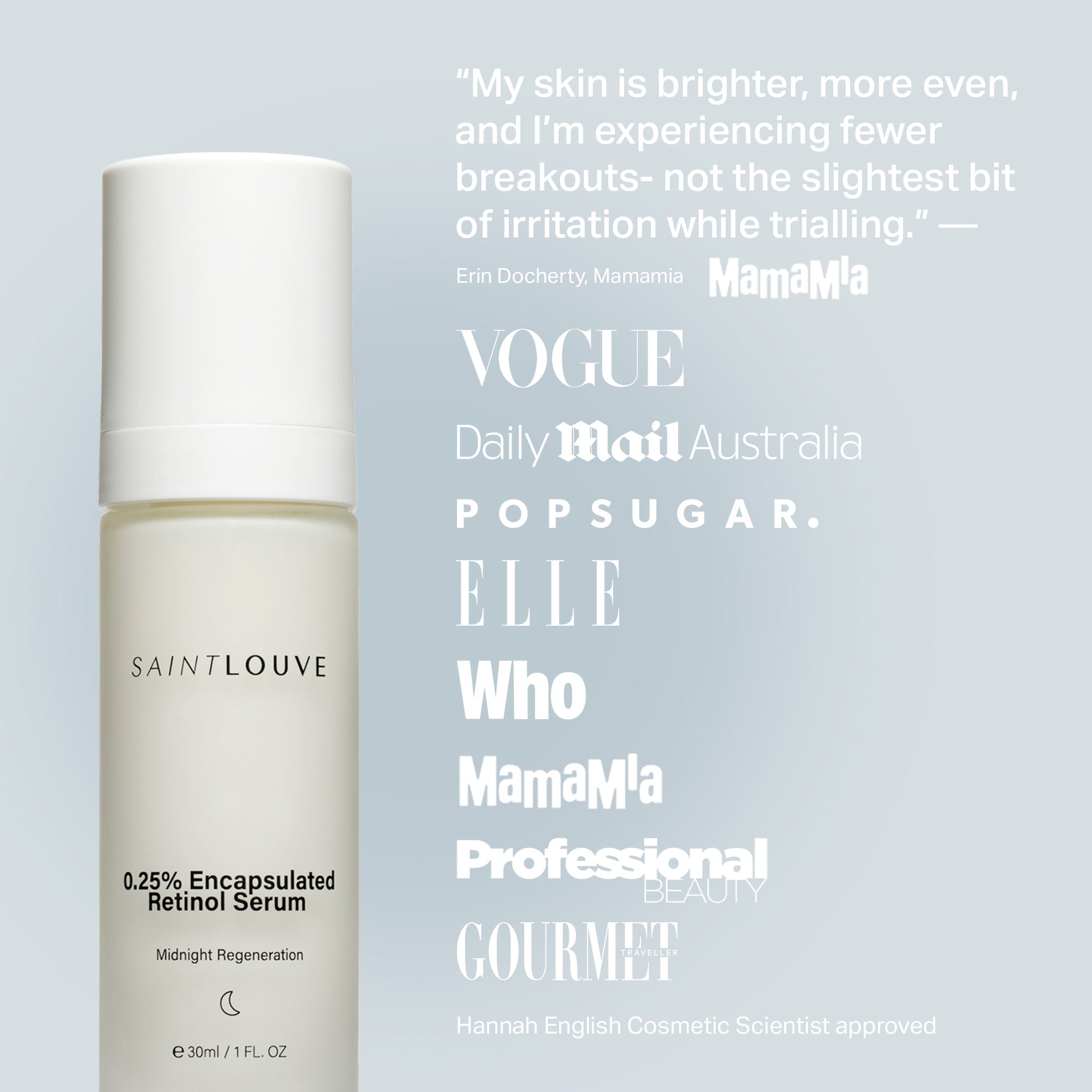 - 0.25% Encapsulated Retinol Serum
