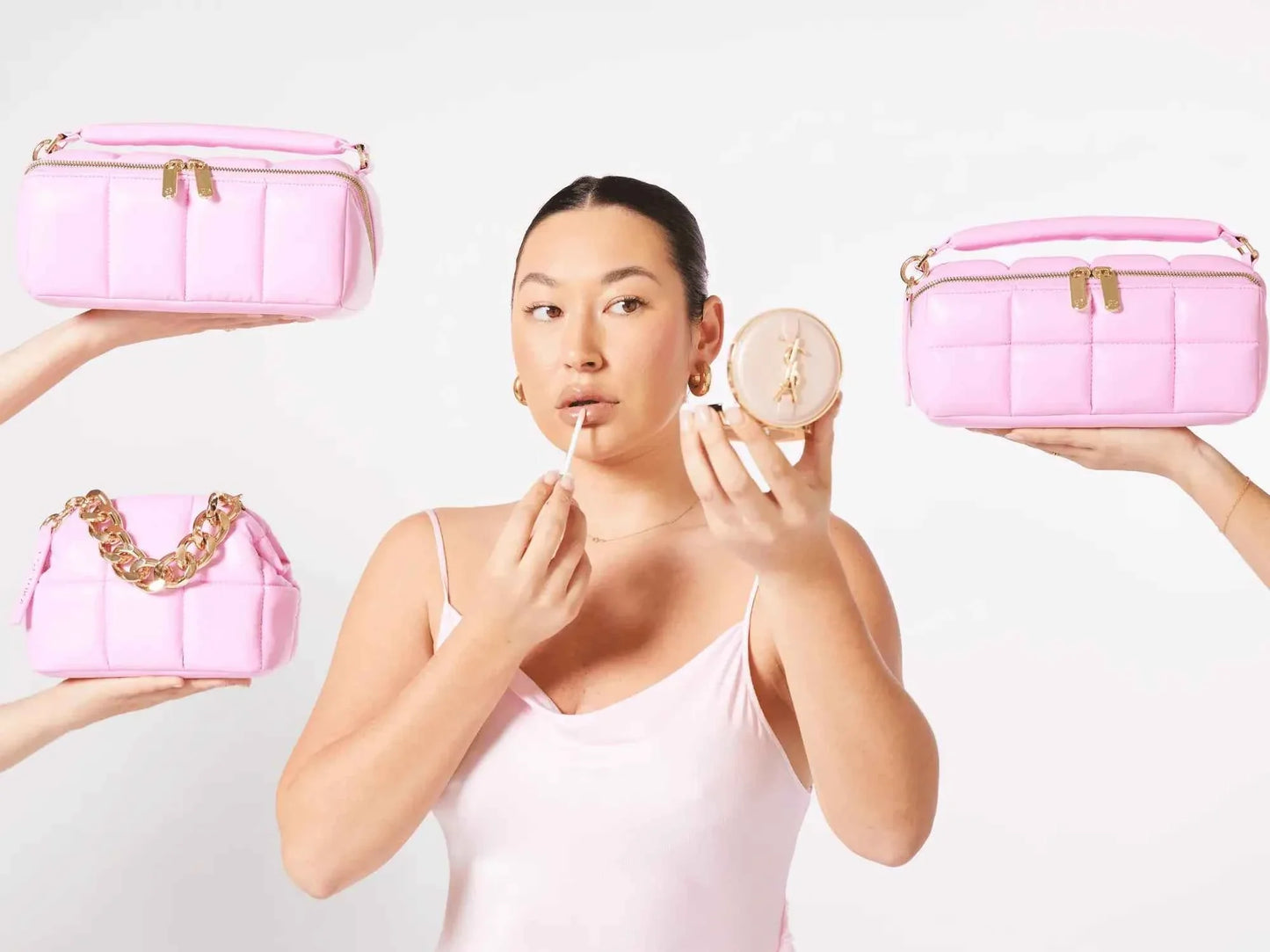 Estetika Pink HOMEE Medium Makeup Bag