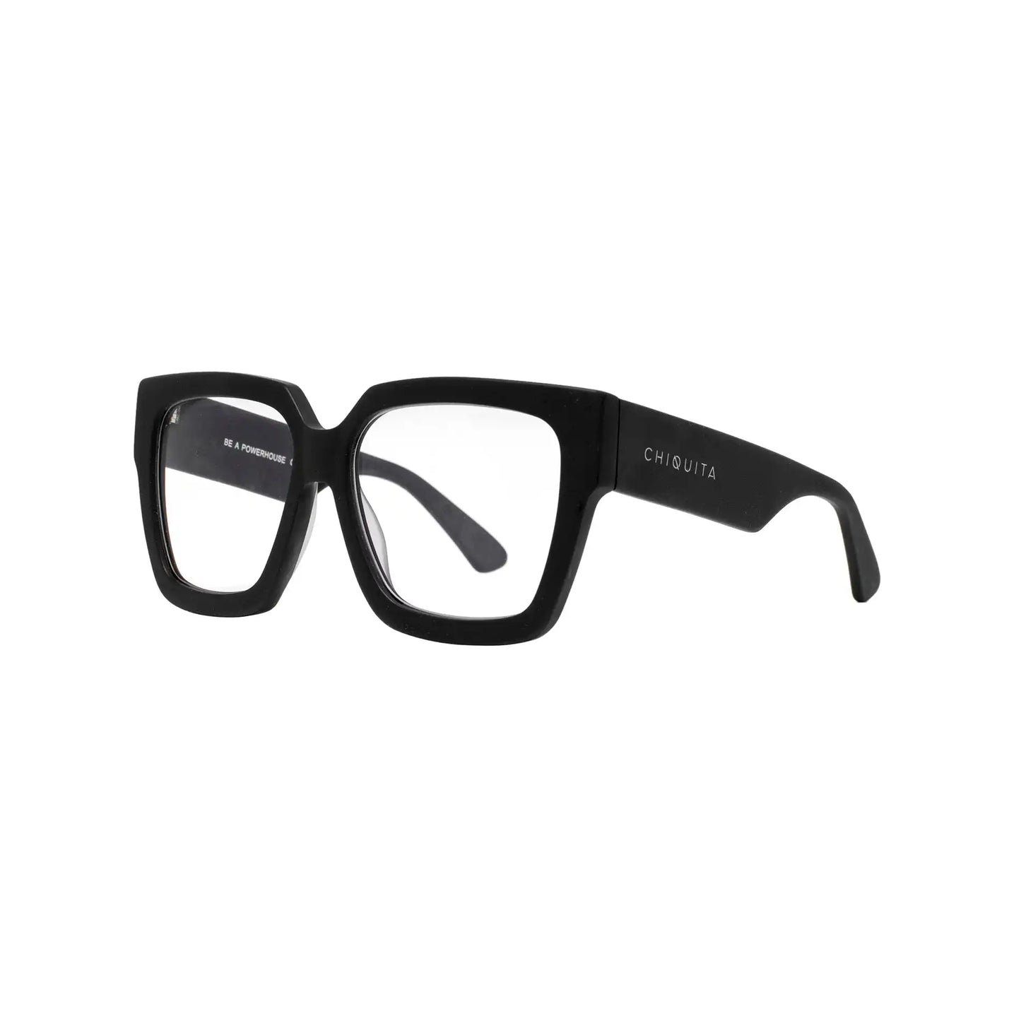 Chiquita POWERHOUSE Matte Black - Blue Light Eyewear