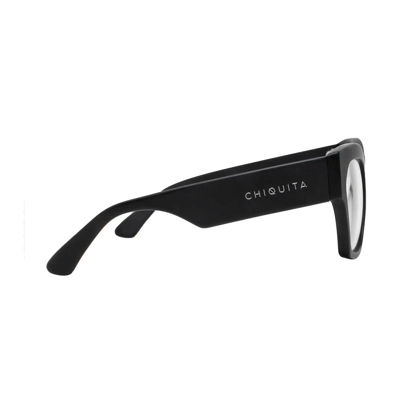 Chiquita The BOSS Matte Black - Blue Light Eyewear