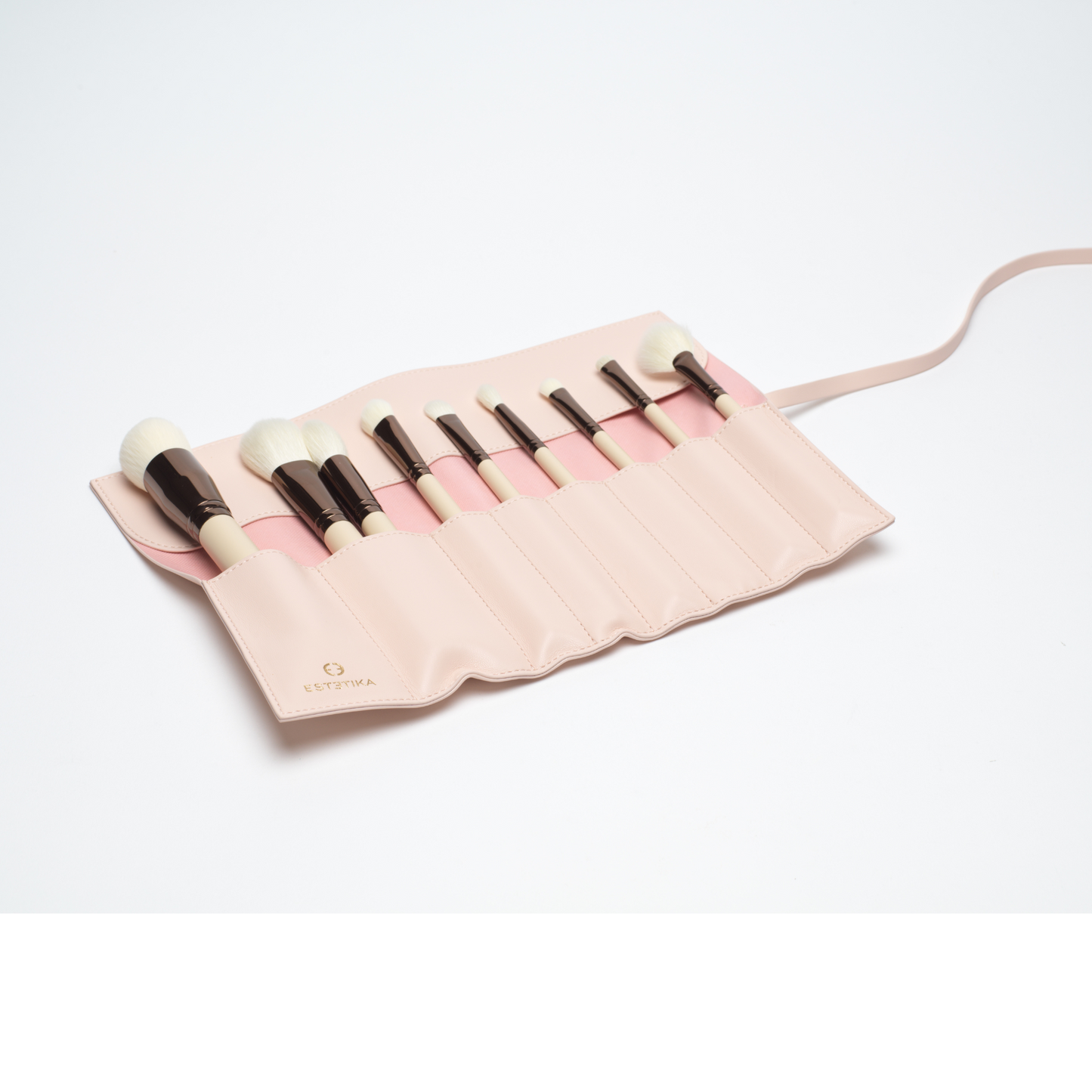 Estetika Blush Pink Makeup Brush Holder