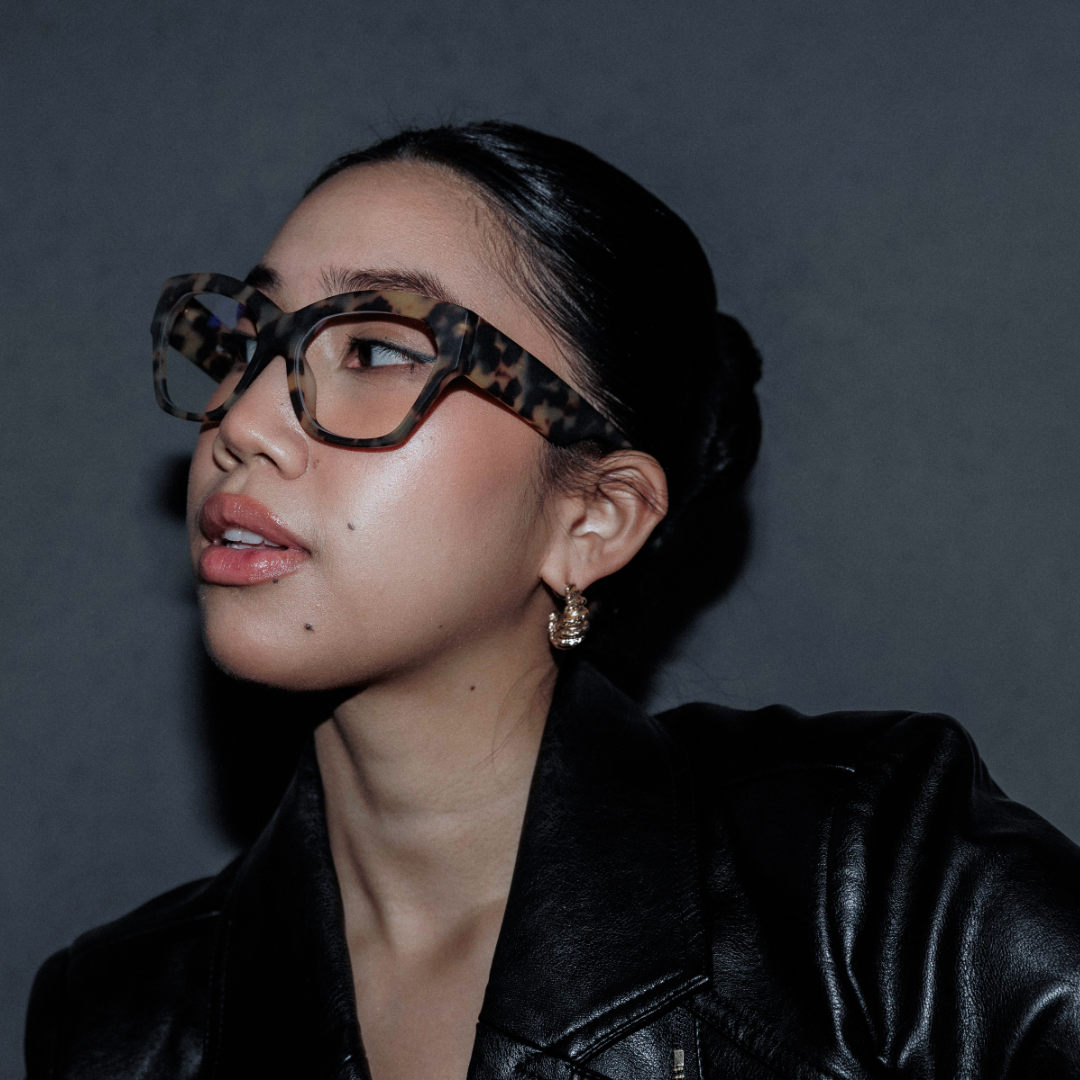 Chiquita THE BOSS Matte Tortoiseshell - Blue Light Eyewear