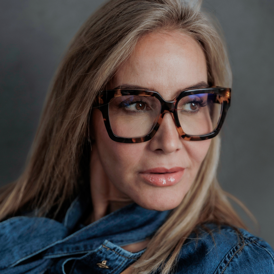 Chiquita POWERHOUSE Shiny Tortoiseshell - Blue Light Eyewear