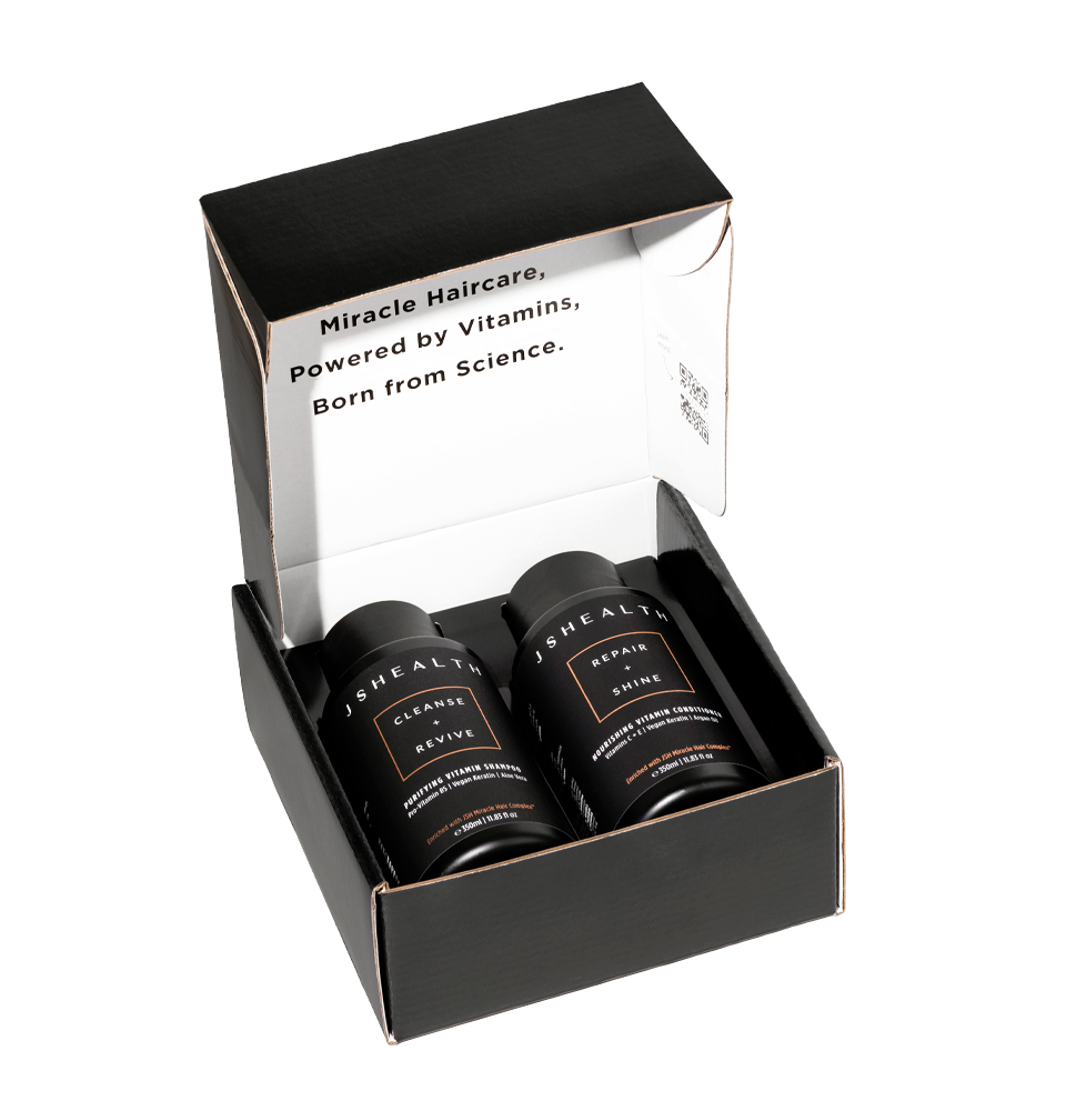 JSHealth Vitamins Au 2-Step Vitamin Haircare System