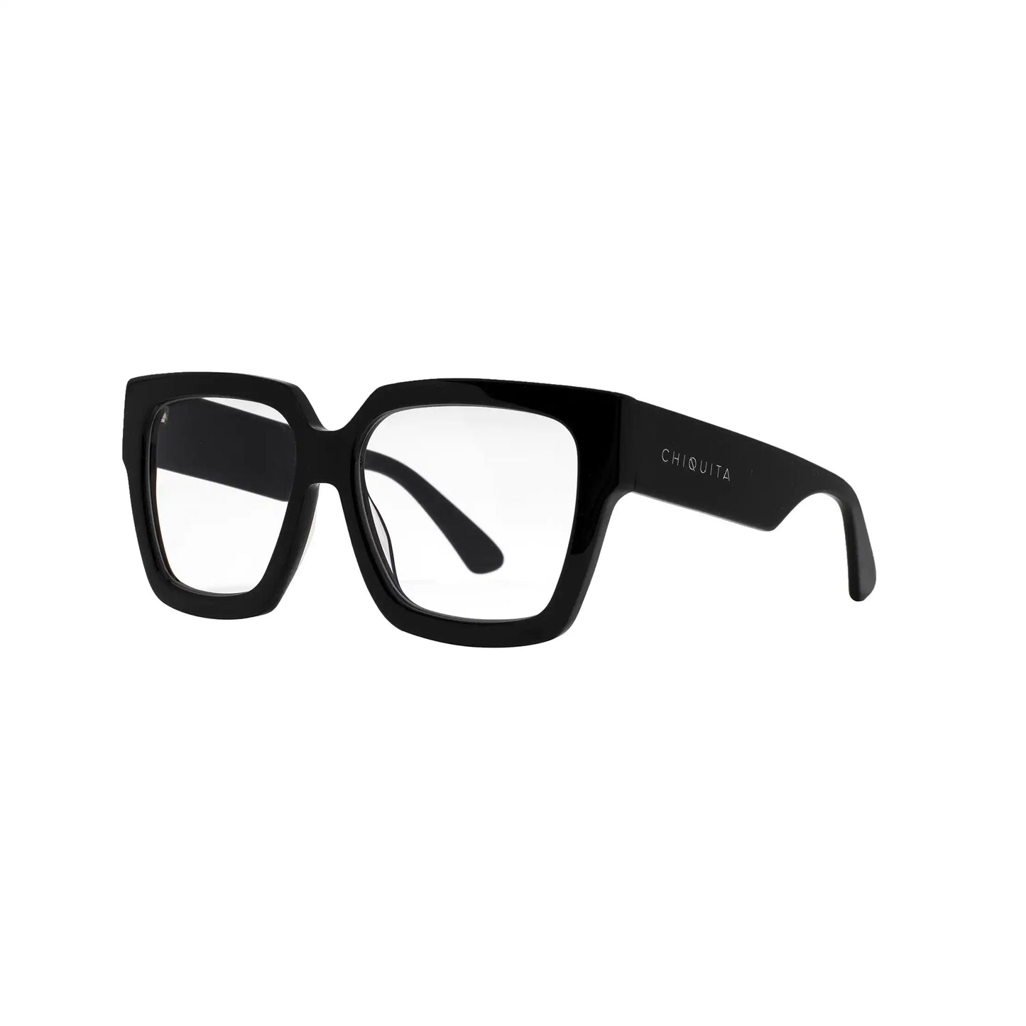 Chiquita POWERHOUSE Shiny Black - Blue Light Eyewear