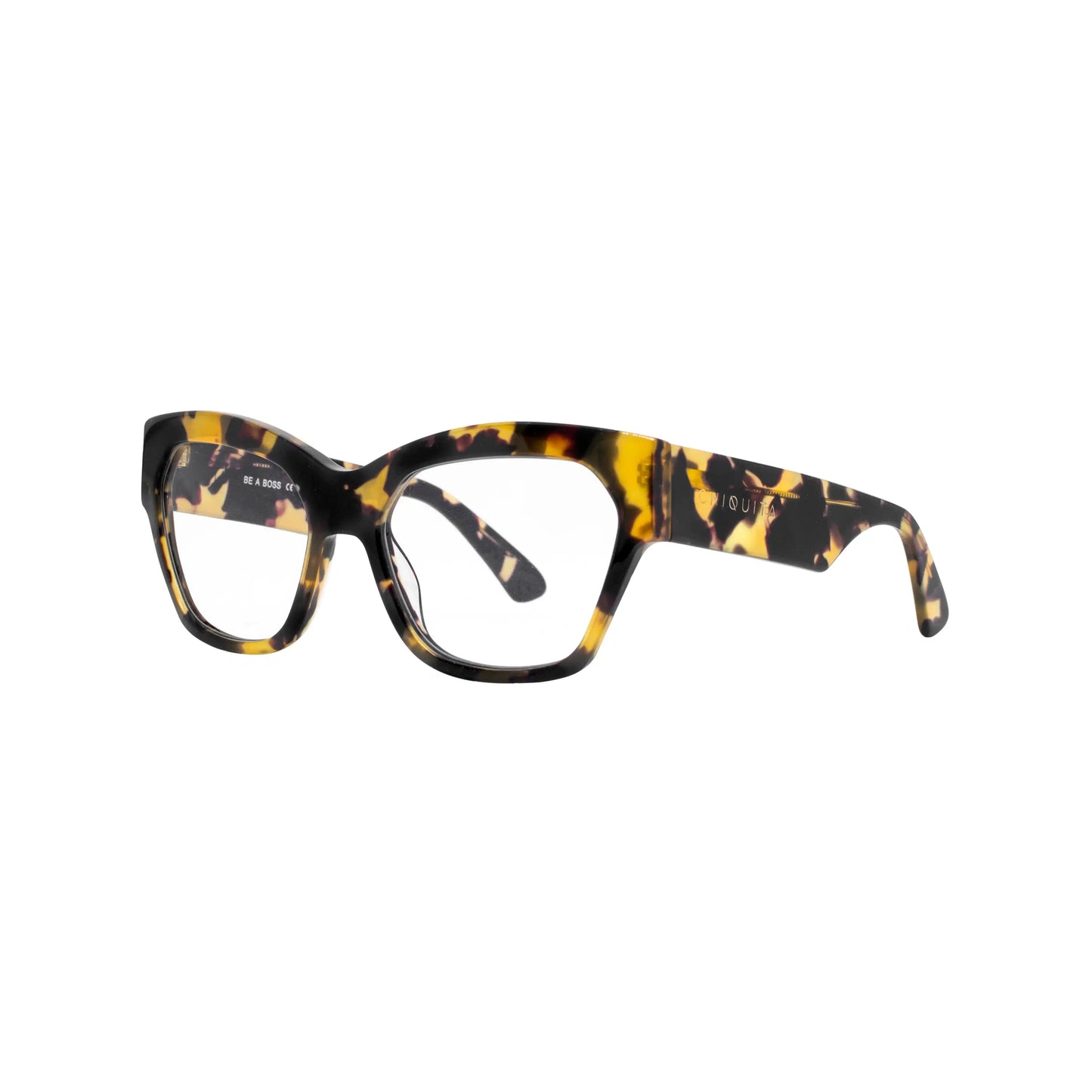 Chiquita THE BOSS Shiny Tortoiseshell - Blue Light Eyewear