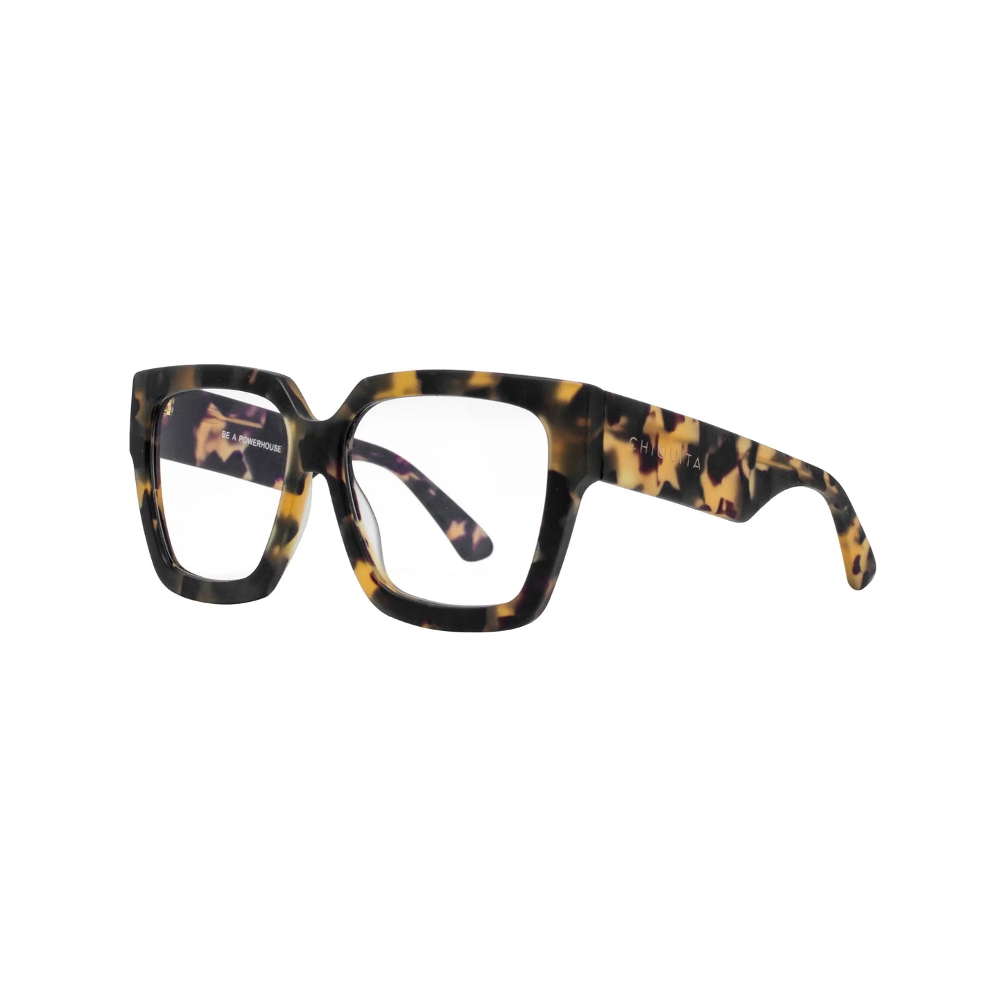 Chiquita POWERHOUSE Matte Tortoiseshell - Blue Light Eyewear