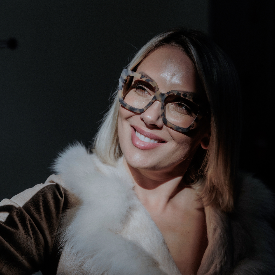 Chiquita POWERHOUSE Matte Tortoiseshell - Blue Light Eyewear