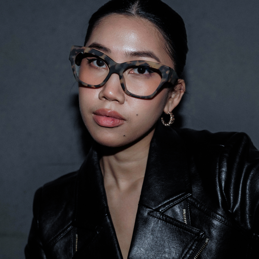 Chiquita THE BOSS Matte Tortoiseshell - Blue Light Eyewear