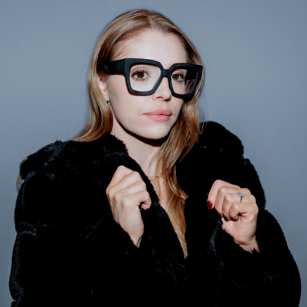 Chiquita POWERHOUSE Matte Black - Blue Light Eyewear