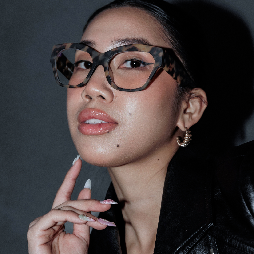 Chiquita THE BOSS Matte Tortoiseshell - Blue Light Eyewear