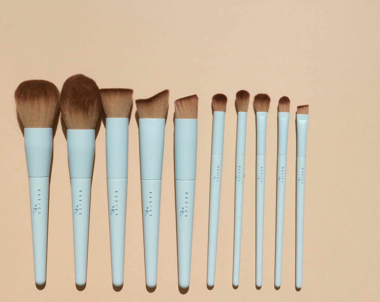 Basics by B Luxury 10 Piece Vegan Brush Set
