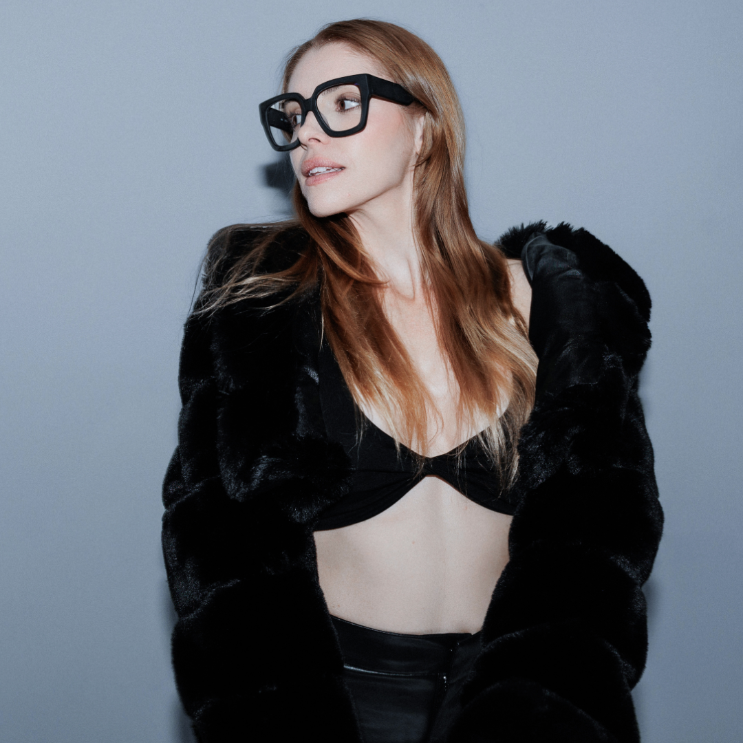 Chiquita POWERHOUSE Matte Black - Blue Light Eyewear
