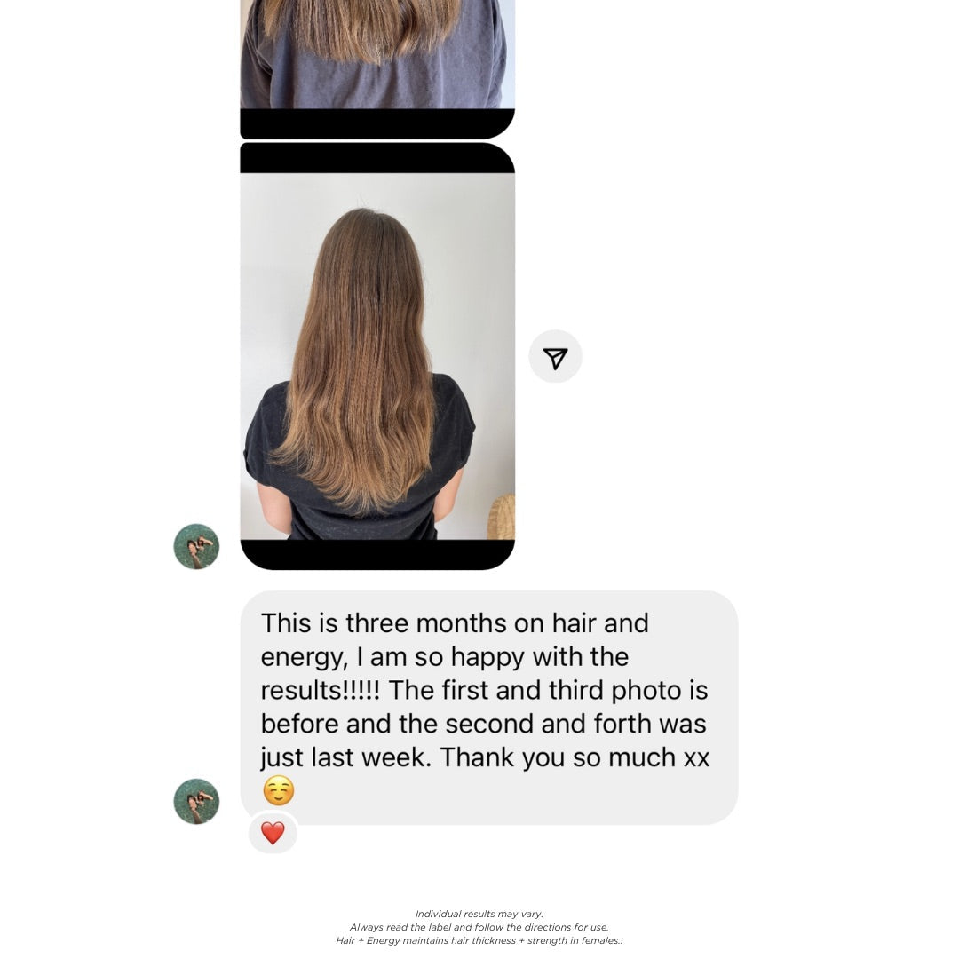 JSHealth Vitamins Au Hair + Energy Formula