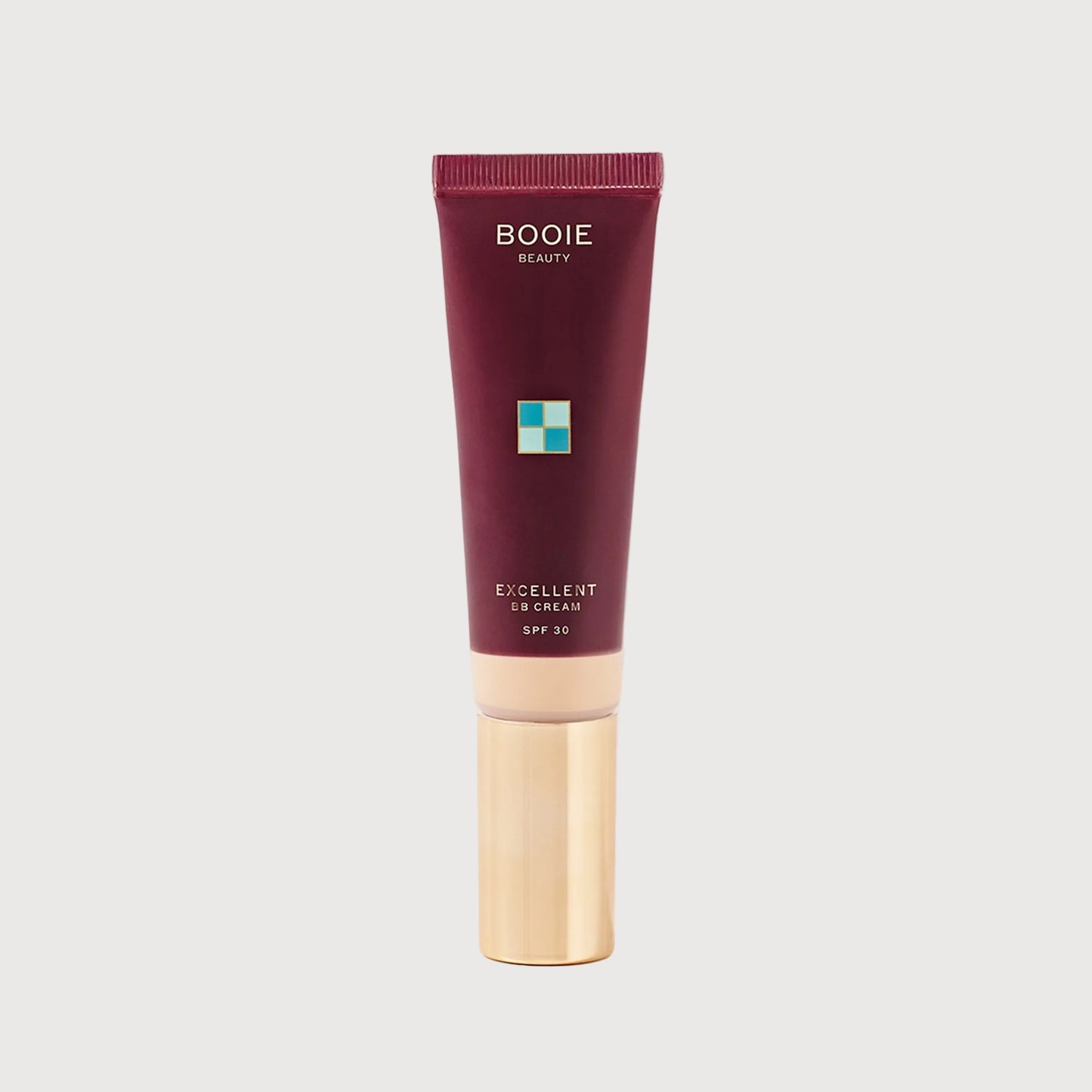 Booe Beauty cream tube on a white background