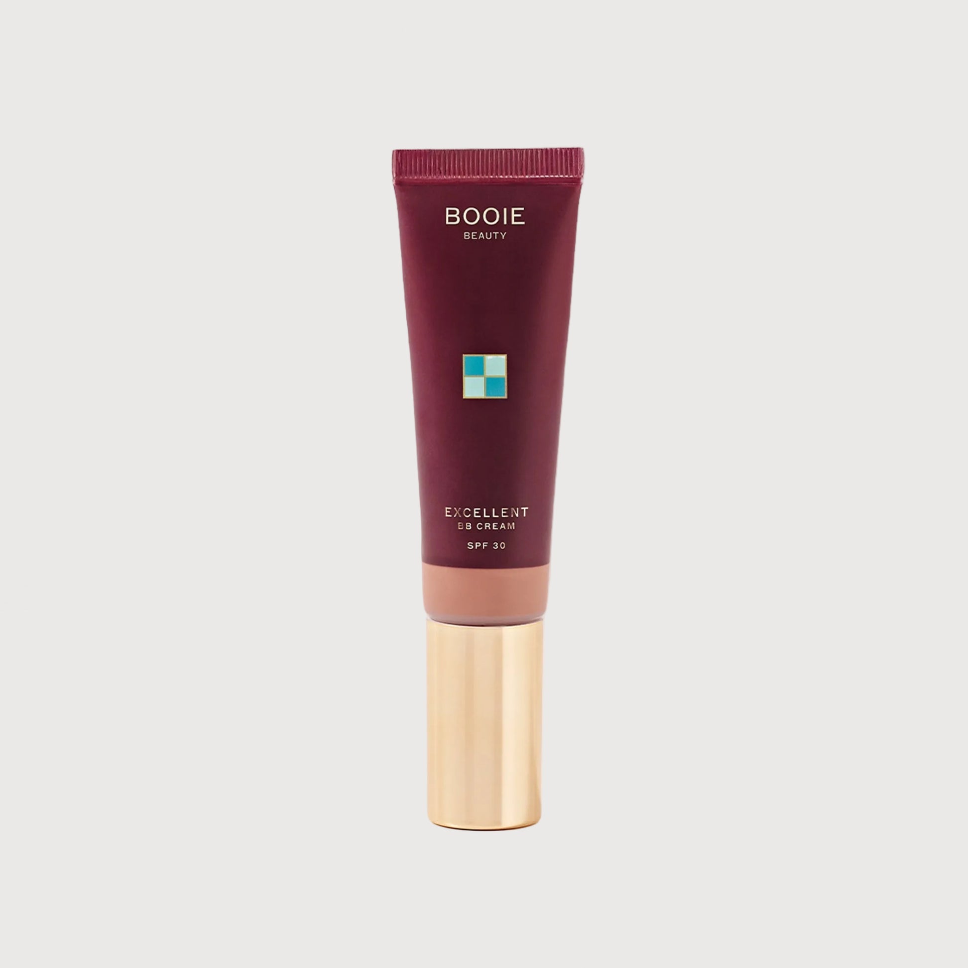 Booie Beauty lip cream tube on a white background