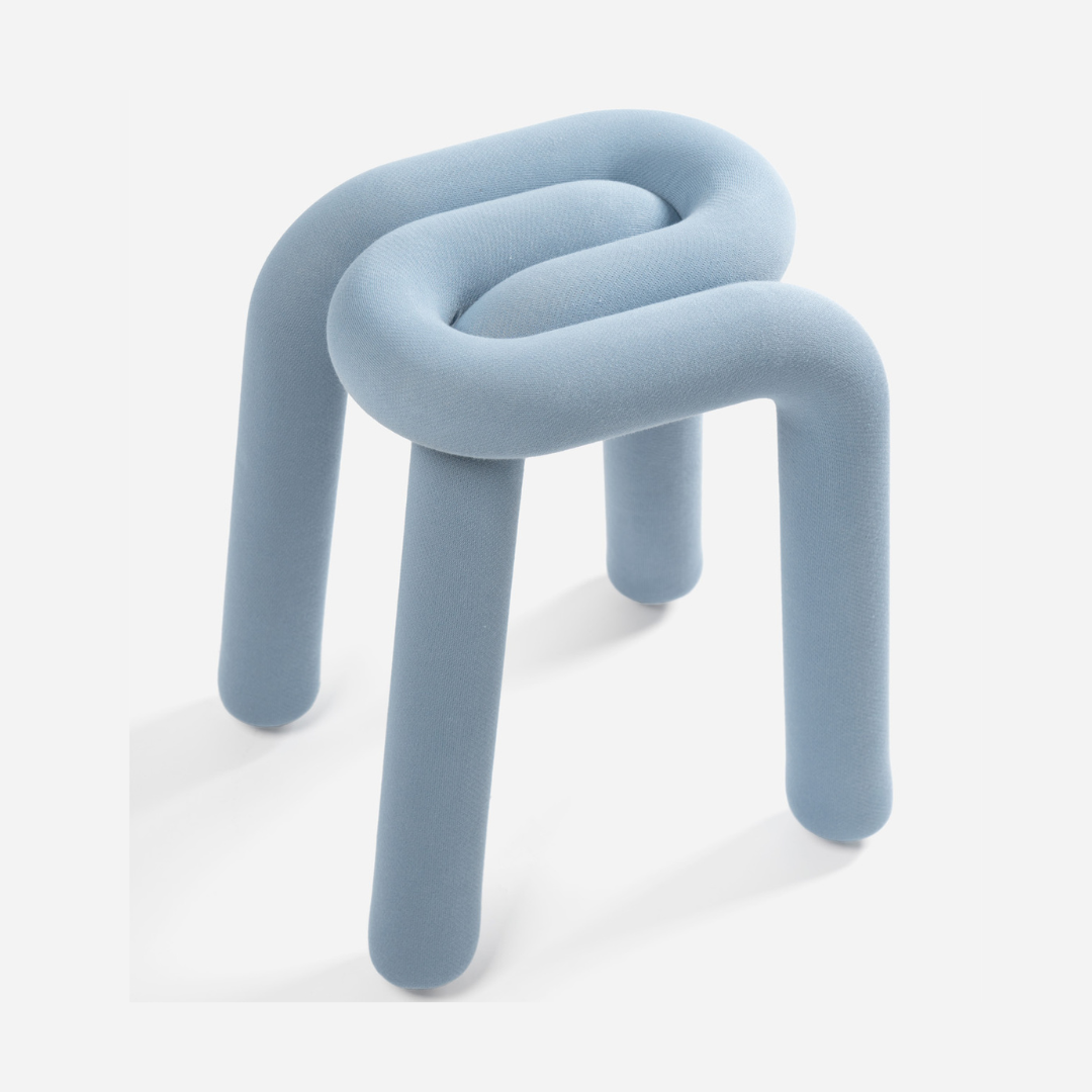 Moustache The Bold Stool | Sky Blue