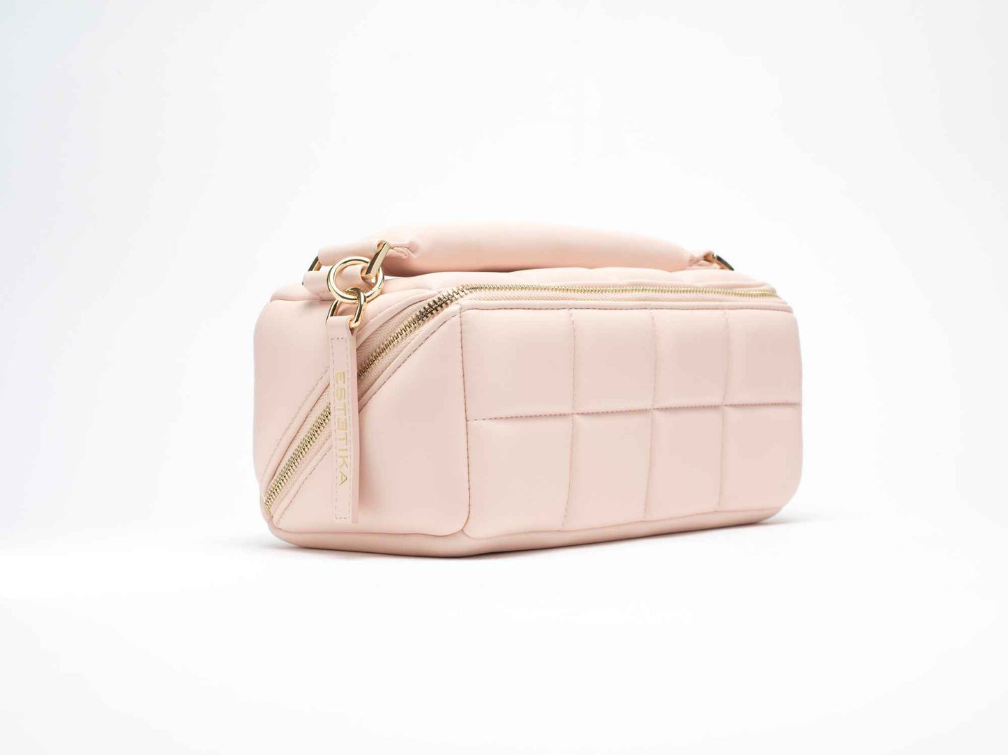 Estetika Blush Pink Makeup Bag Bundle for Stylish Organization