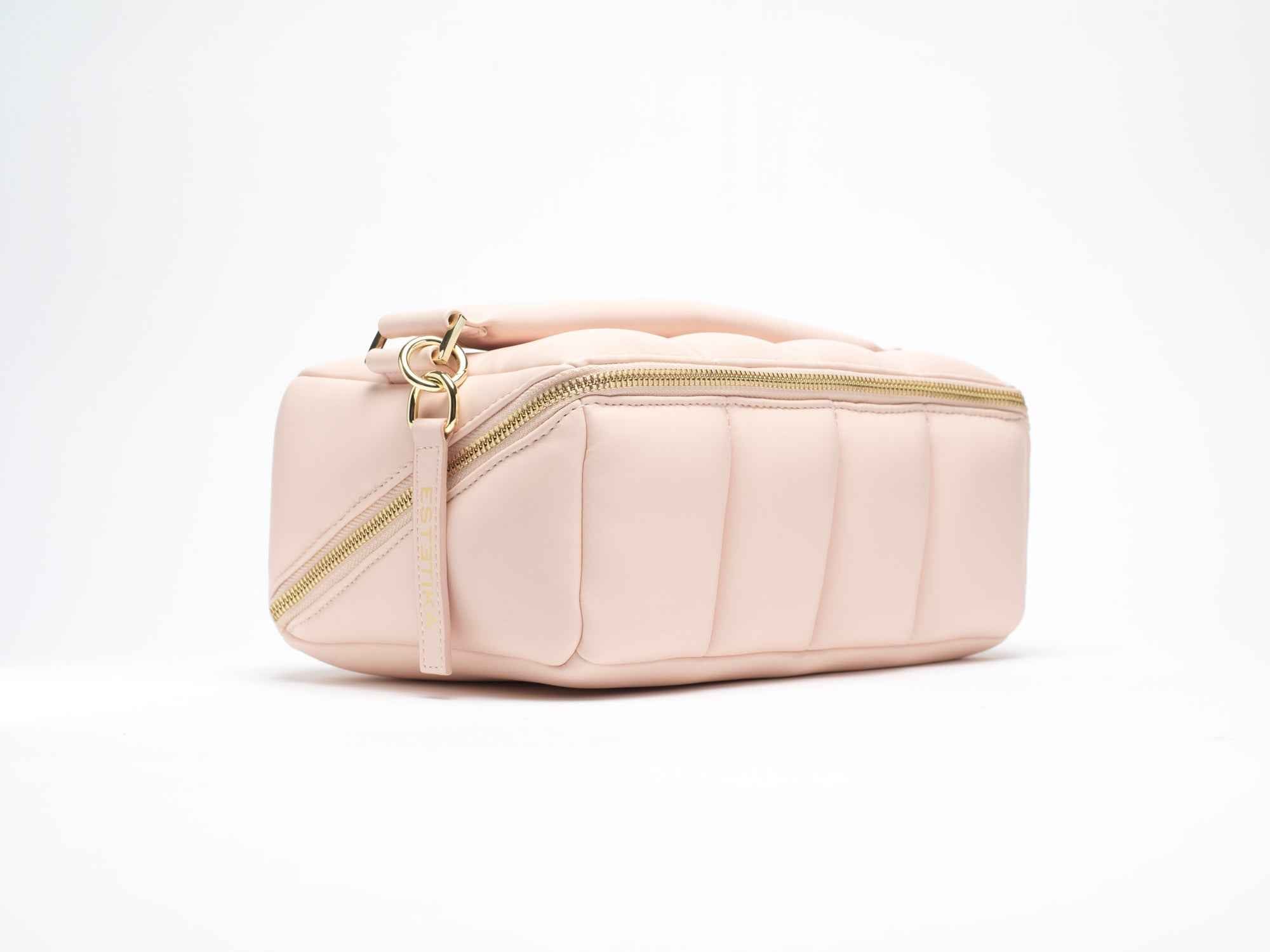 Blush Pink Makeup Bag Bundle for Stylish Organization