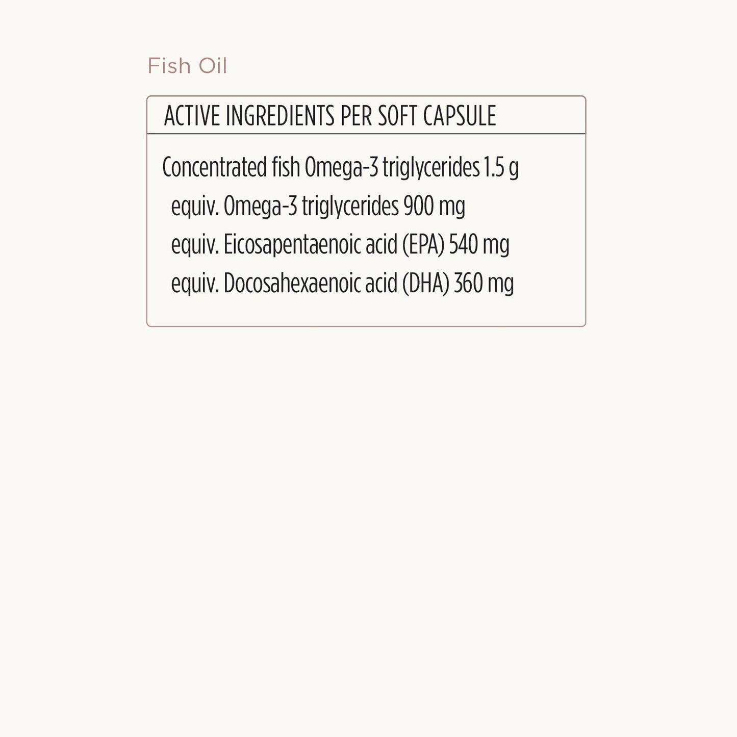 JSHealth Fish Oil Formula