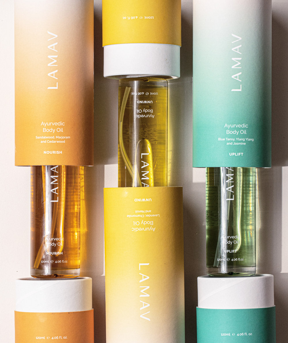 Lamav - Ayurvedic Body Oils - Trio