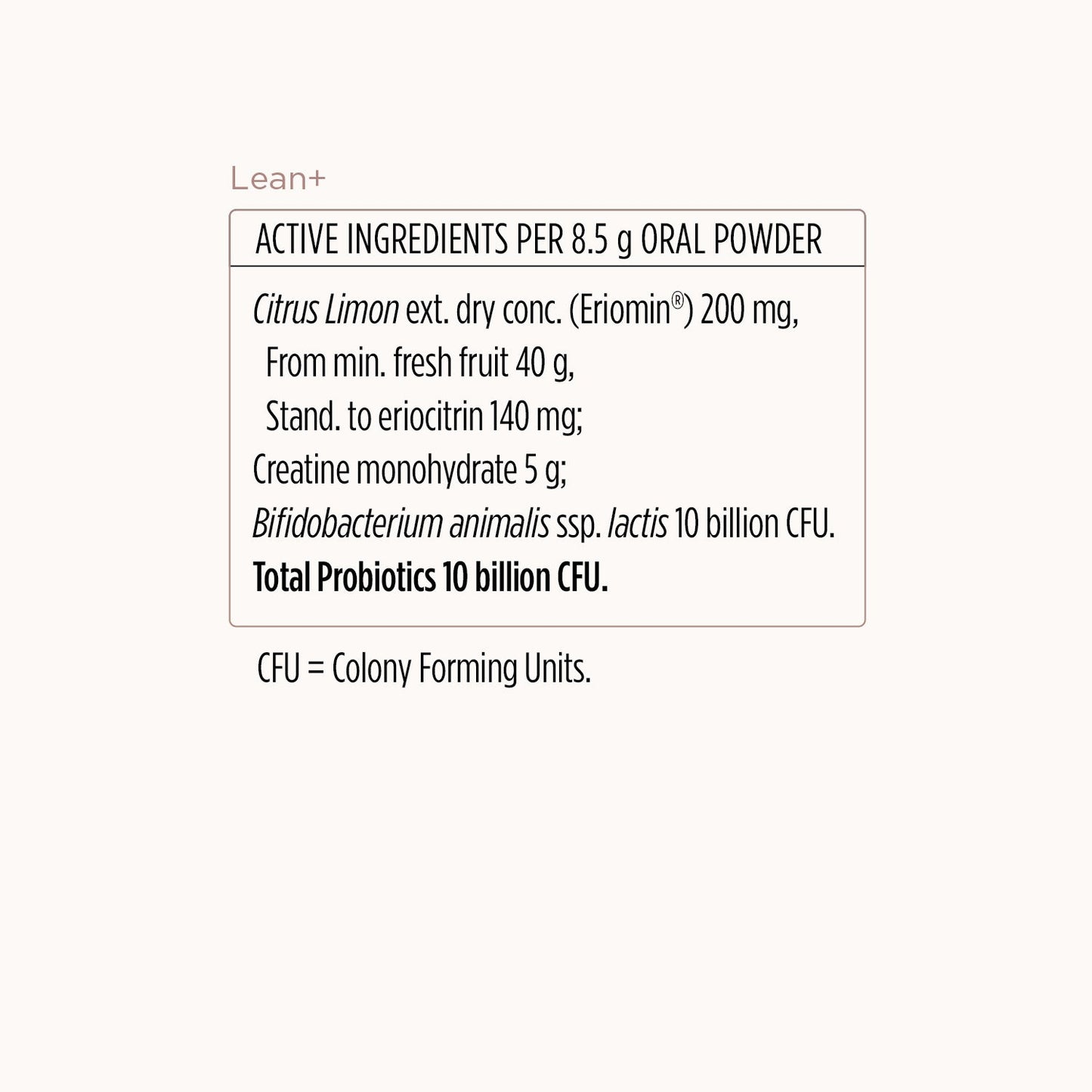 JSHealth Lean+ Powder Formula