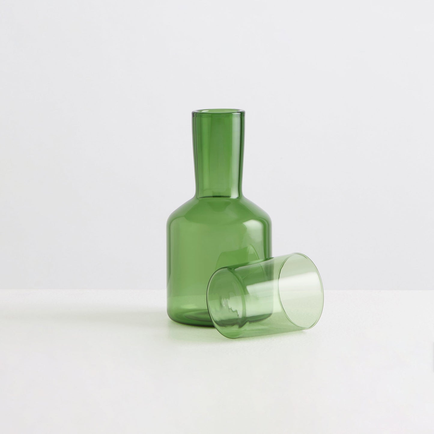 Maison Balzac J'ai Soif Carafe & Glass | Green