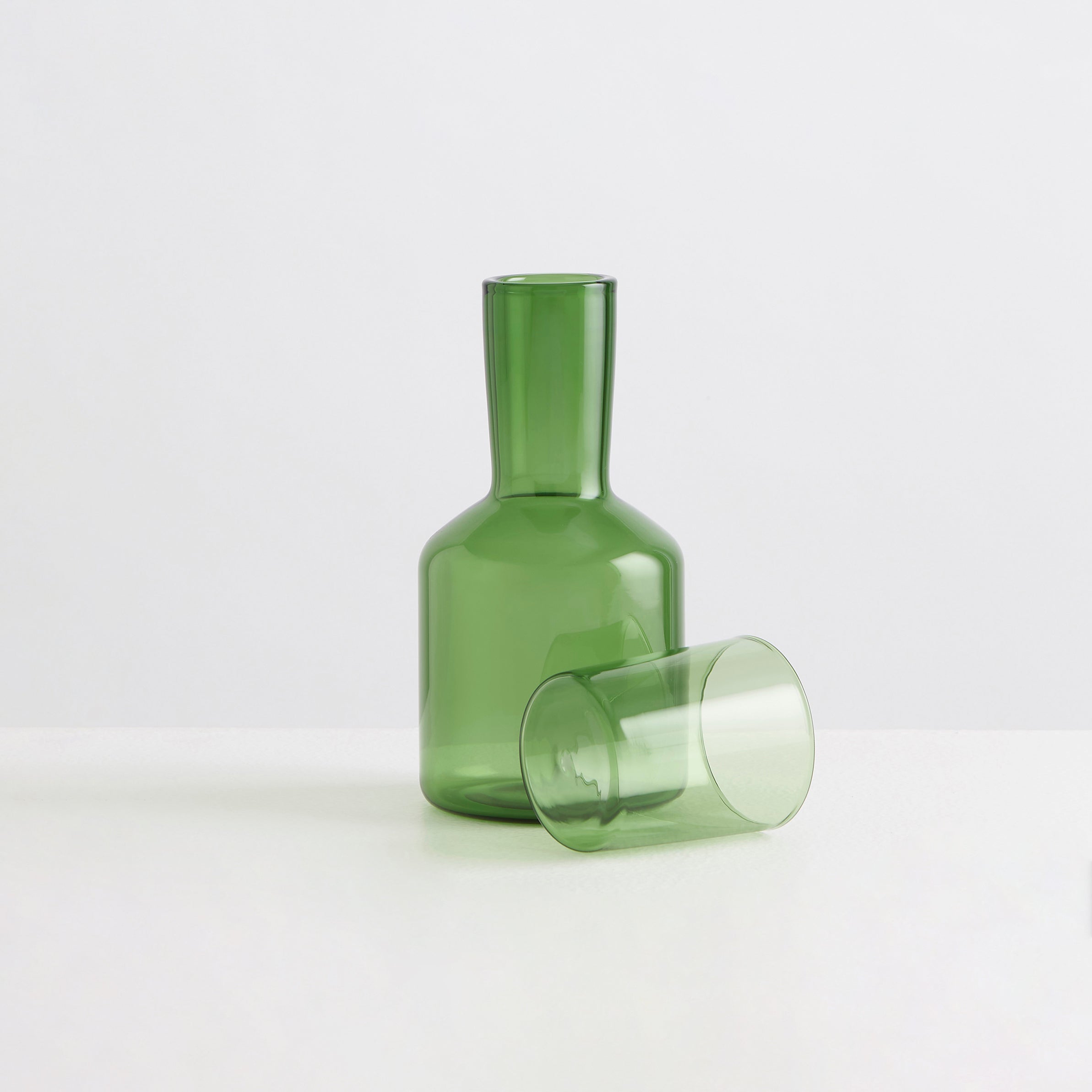 Maison Balzac J'ai Soif Carafe & Glass | Green