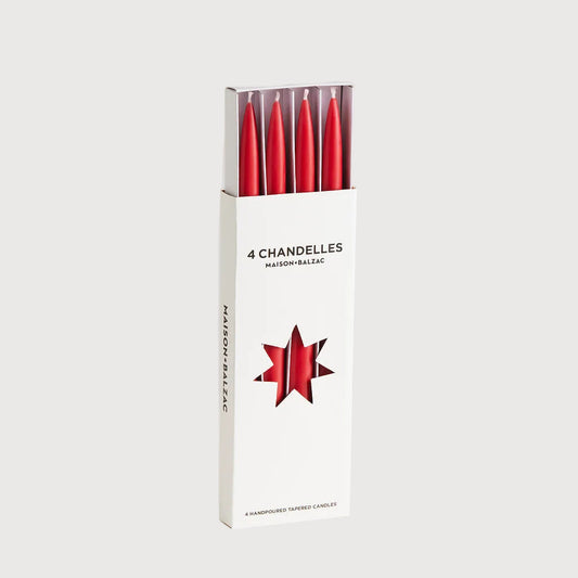Maison Balzac 4 Chandelles | Red