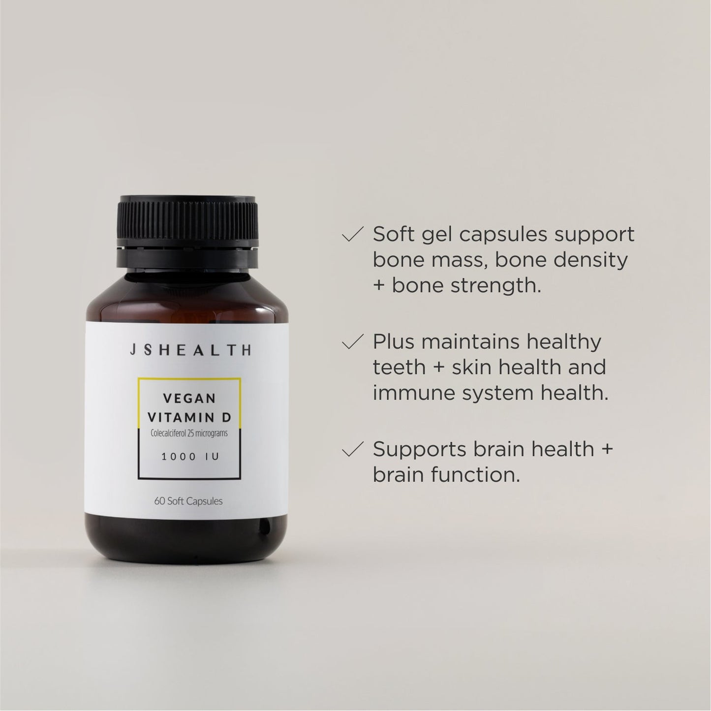 JSHealth Vegan Vitamin D Formula