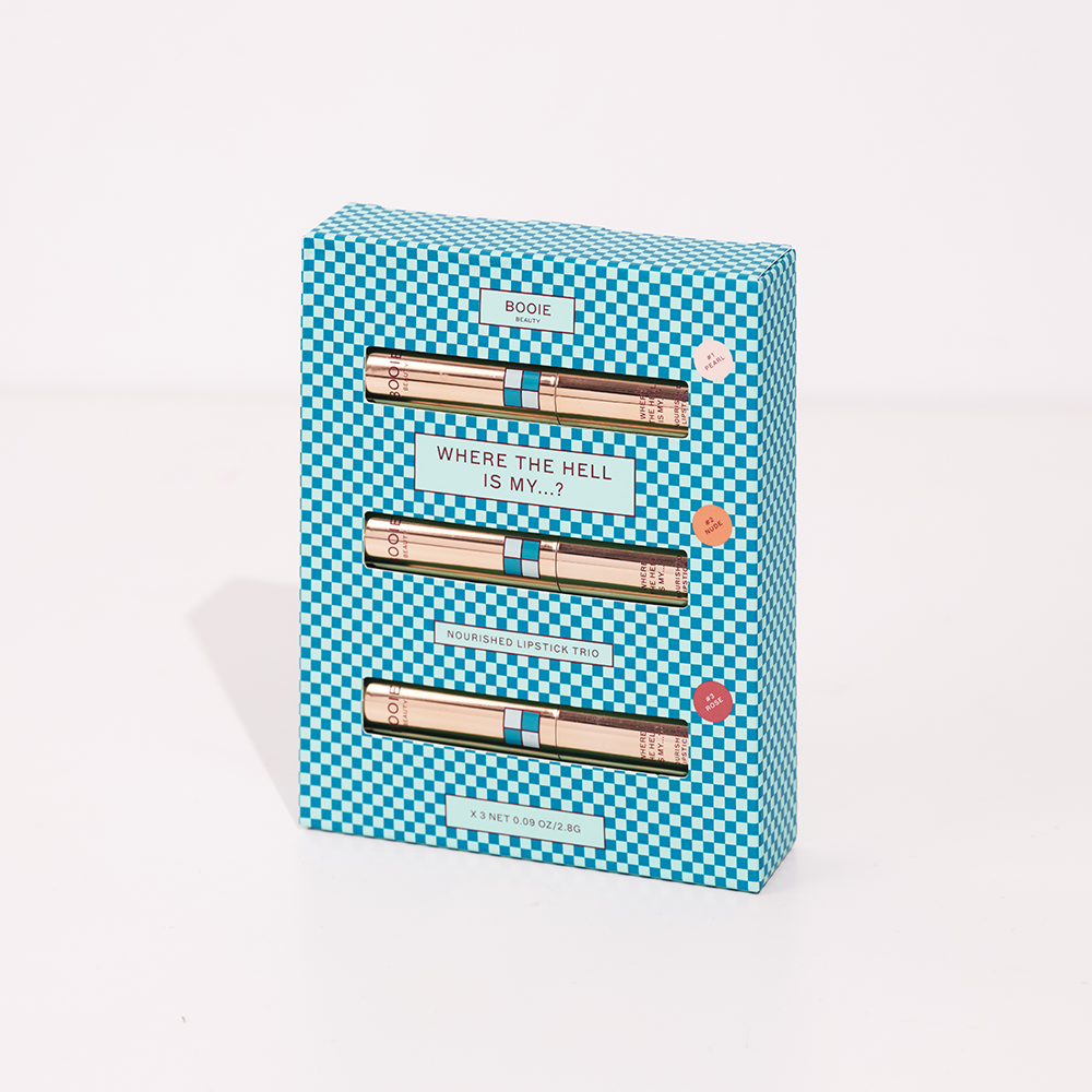 Booie Beauty - Where the Hell Is My…? Tinted Lip Trio