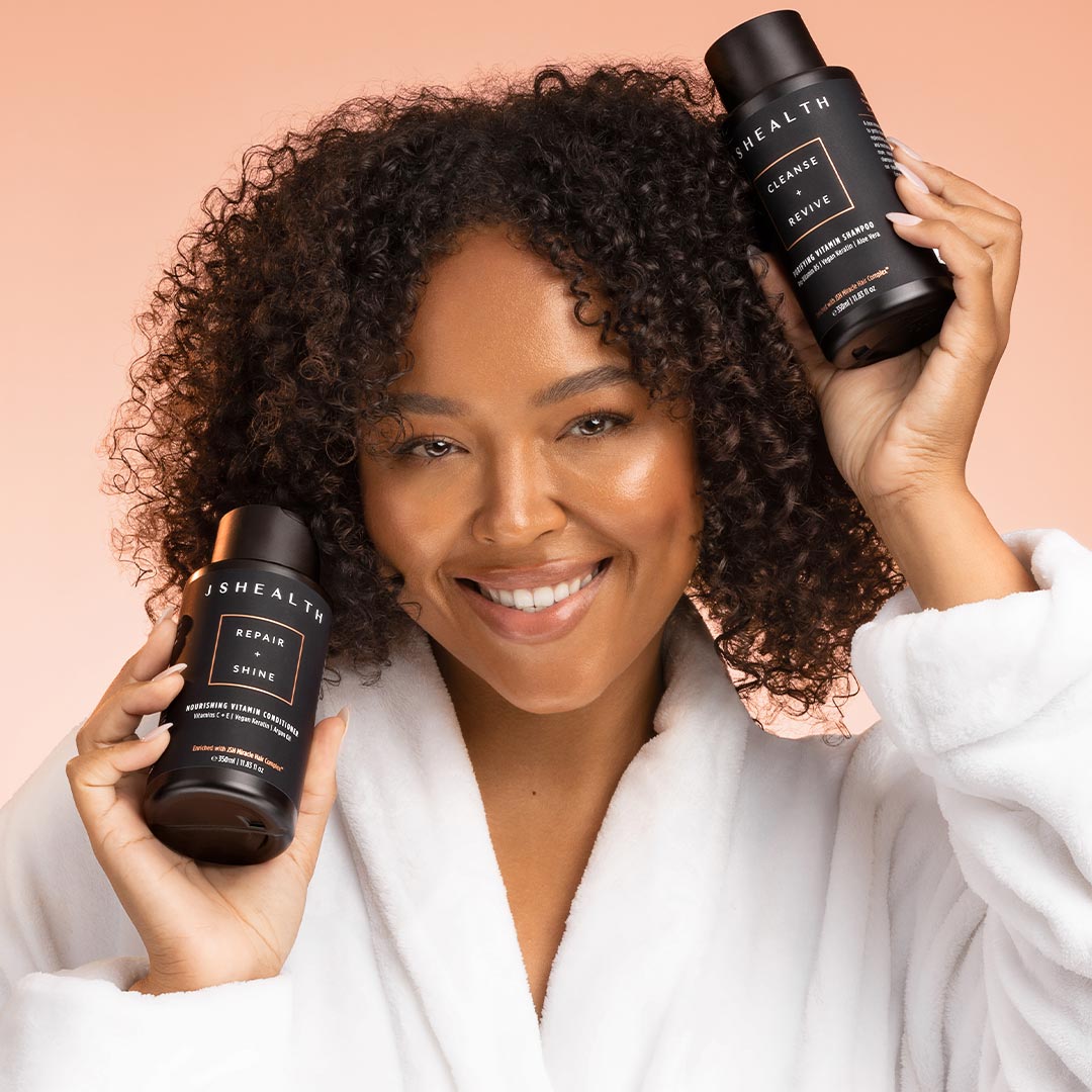 JSHealth Vitamins Au 2-Step Vitamin Haircare System