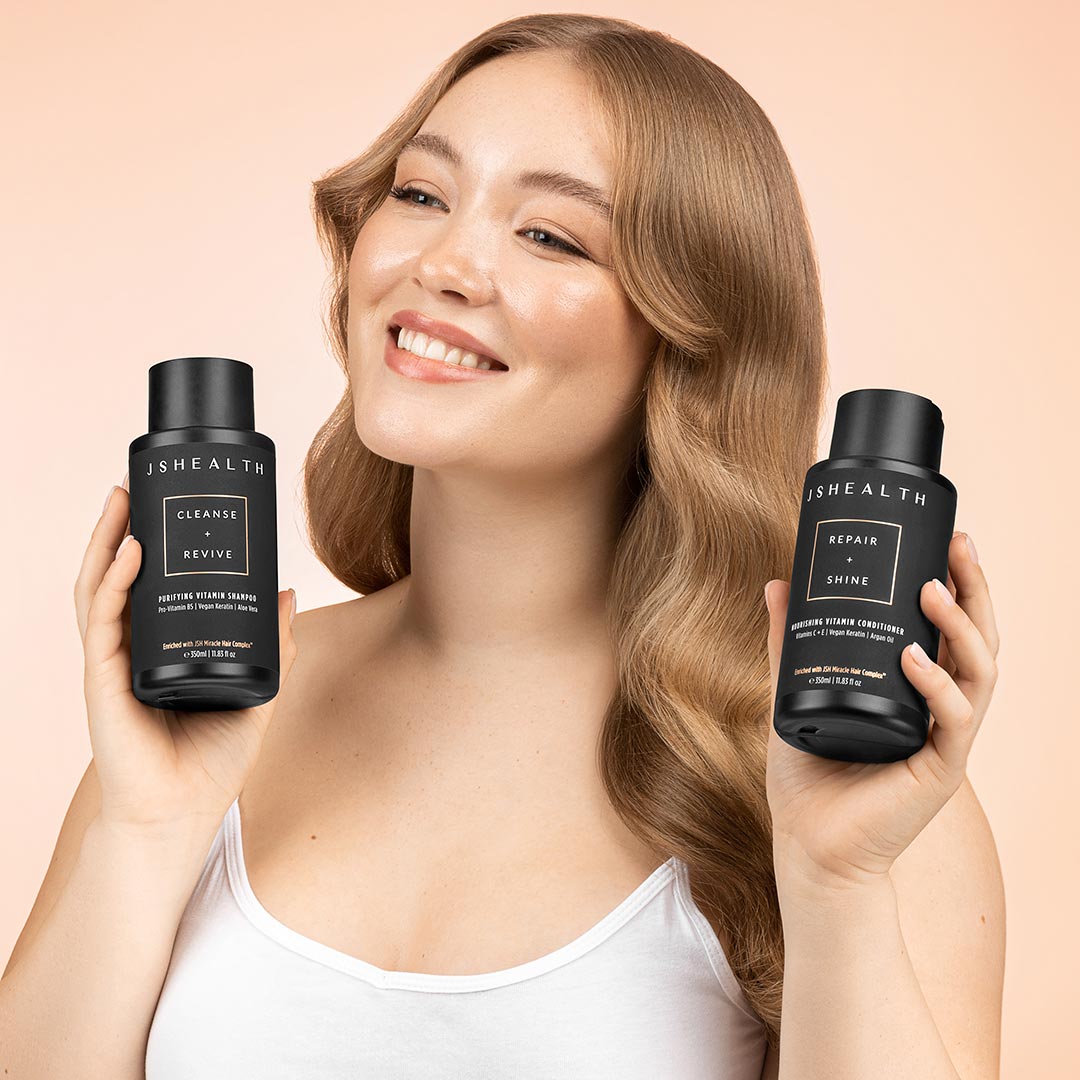 JSHealth Vitamins Au 2-Step Vitamin Haircare System
