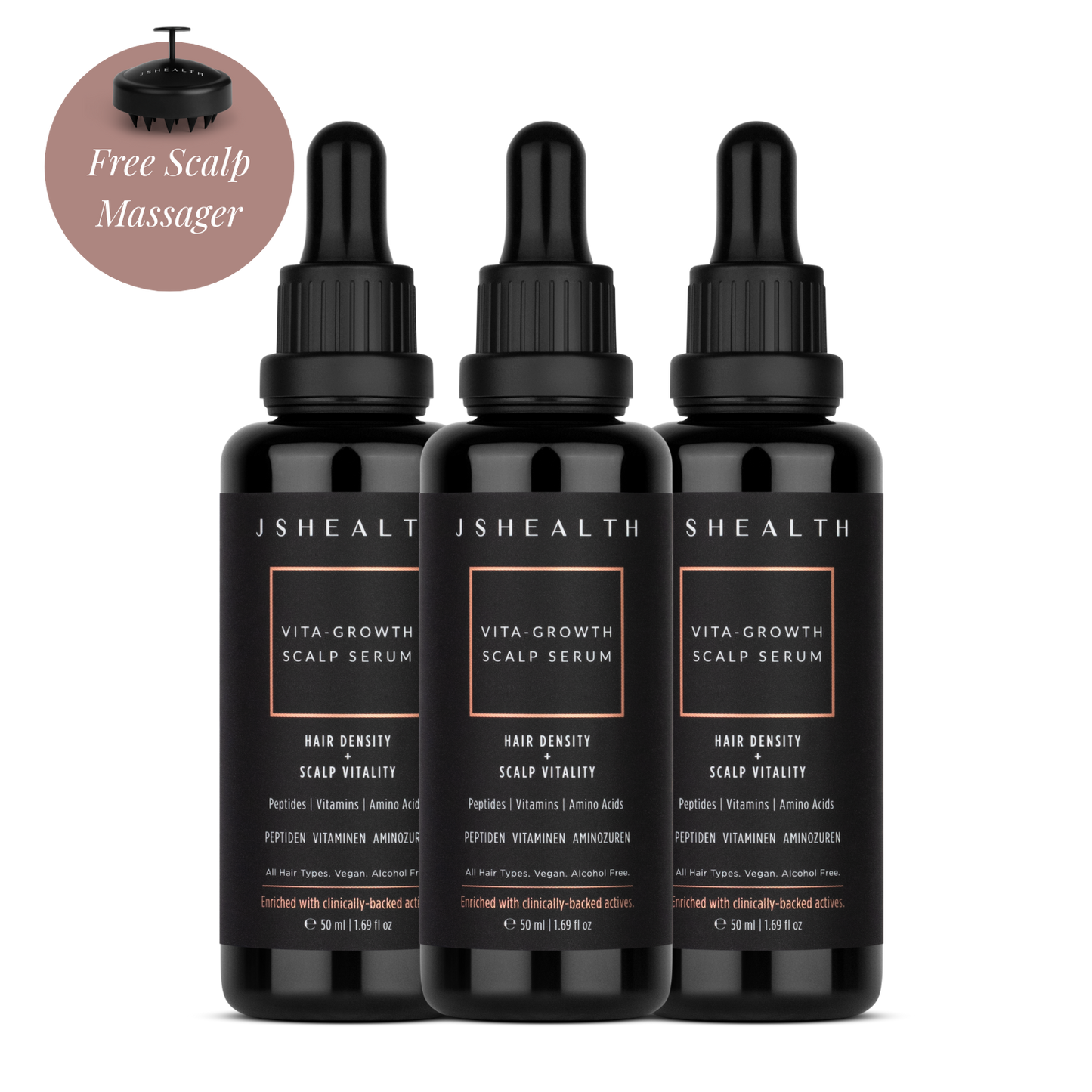 JSHealth Vitamins Au Vita-Growth Scalp Serum