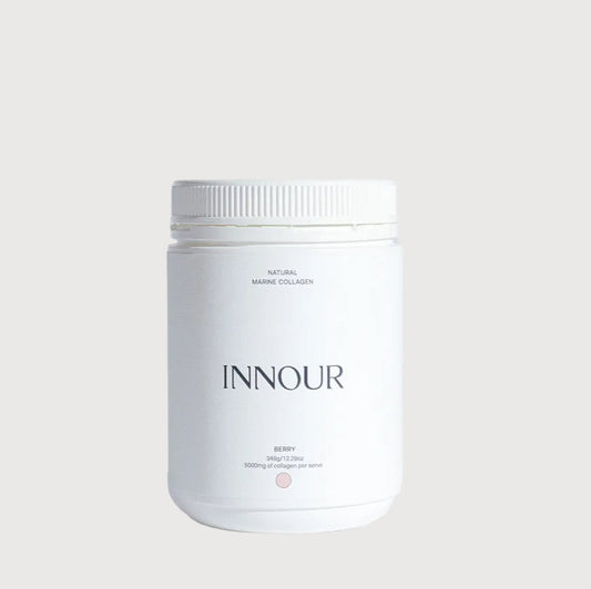 White container with 'INNOUR' branding on a light gray background